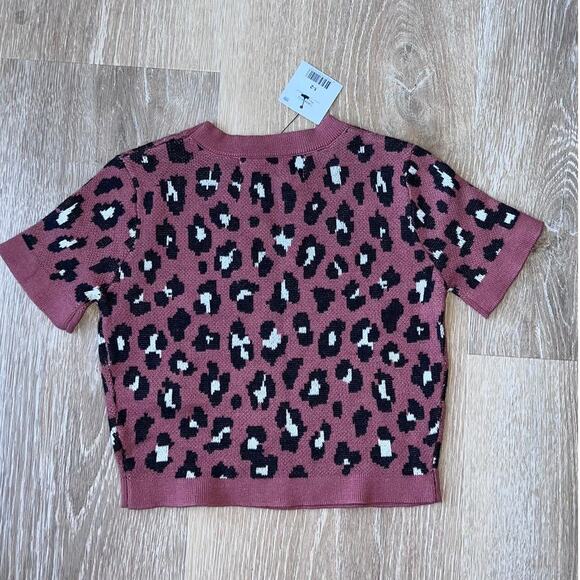 Cotton On Kids Short Sleeve Sweater - Size 1-2 - Picture 3 of 4